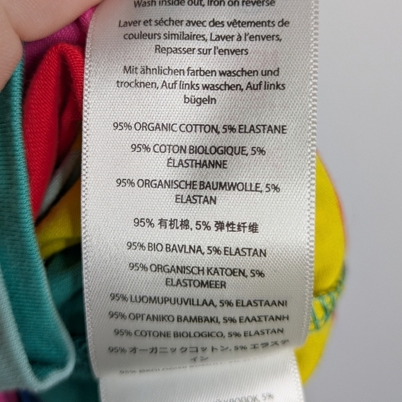 ✨3/$15 Frugi colorful striped long sleeve tshirts UK 18 - Picture 6 of 6